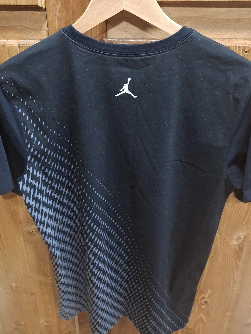 Men's Black Graphic Athletic T-Shirt Jordan Mens Size Medium